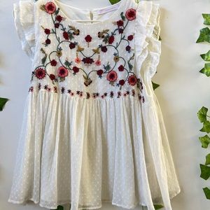 Zara Embroidered Blouse